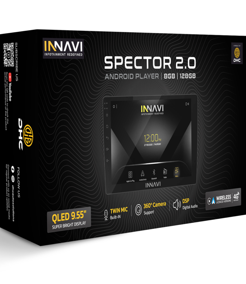 DHC INNAVI 2.0 SPECTER 9 Inch (8GB RAM + 128GB Storage)