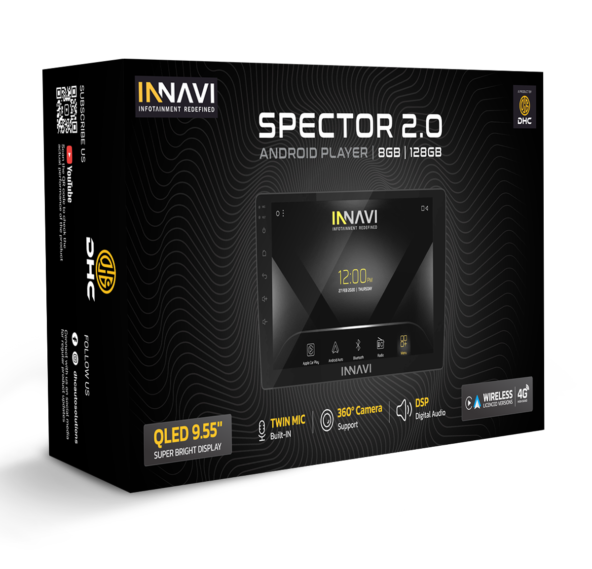 DHC INNAVI 2.0 SPECTER 9 Inch (8GB RAM + 128GB Storage)