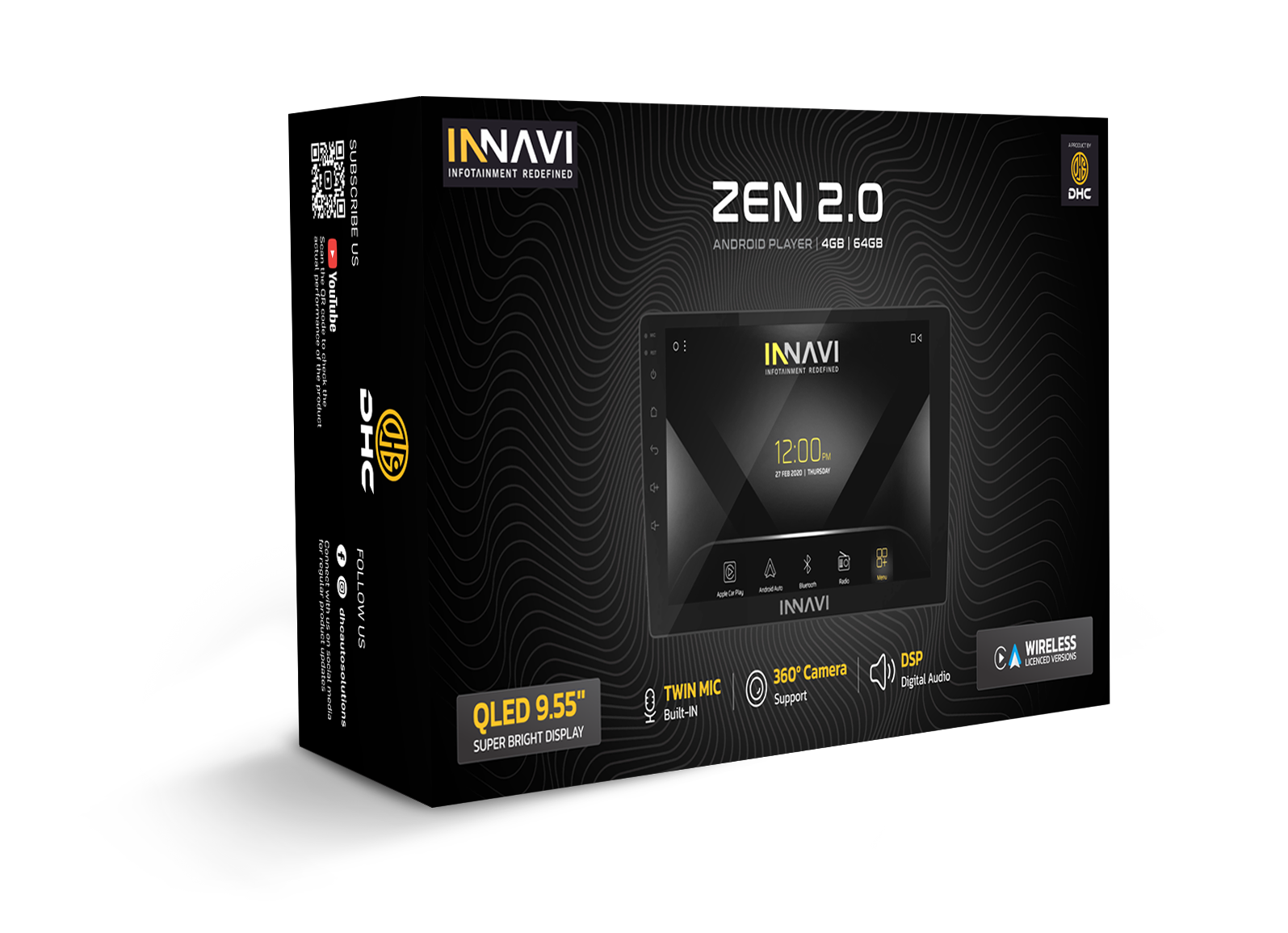 DHC INNAVI 2.0 ZEN 9 Inch (4GB Ram+64 Storage)