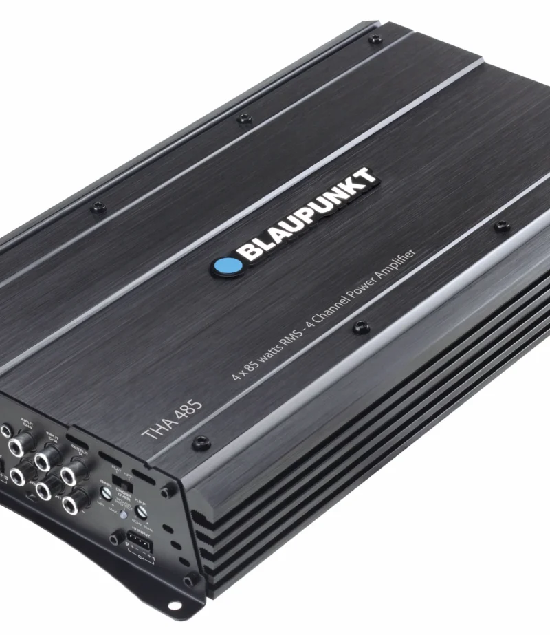 Blaupunkt THA 485 4-Channel Car Amplifier with External Bass Controller