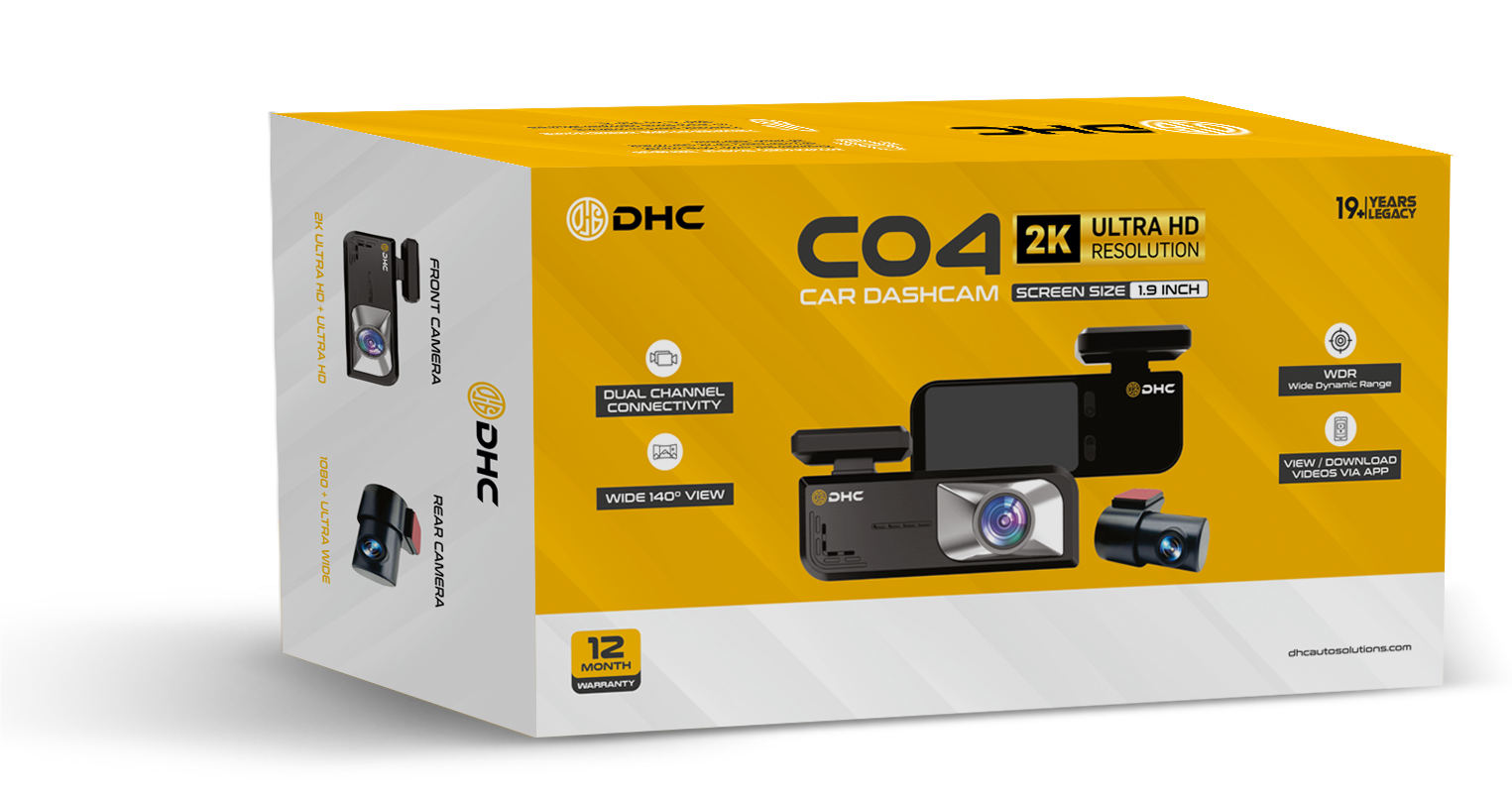 DHC C04 Rear Car Dashcam (2K Ultra HD)