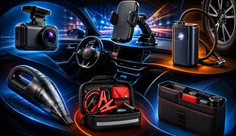 Top 6 must-have Car Accessories to buy online from Car Shops in Delhi 